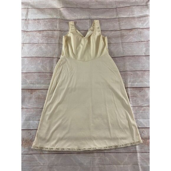 Vintage 70's Wonder Maid Empire Waist Non Cling Night Gown - 38 - Picture 12 of 15